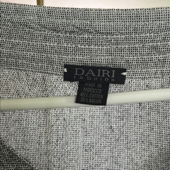 Gray Button-Up Top - Picture 3 of 4